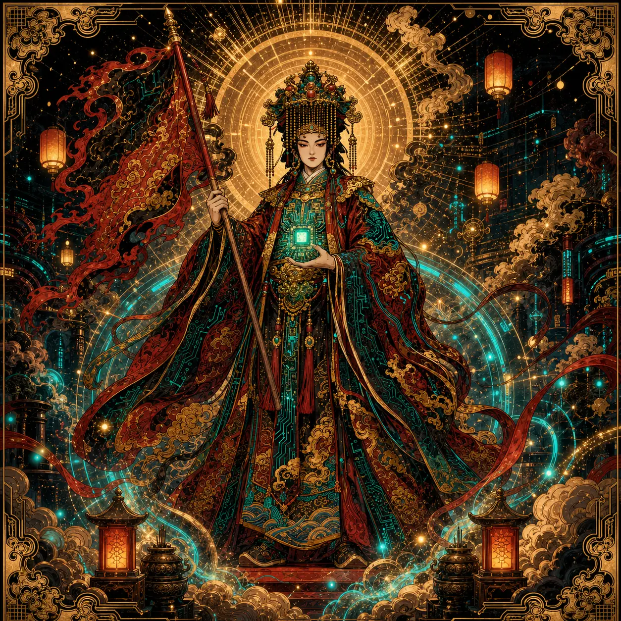 網府千歲神格顯相卡面